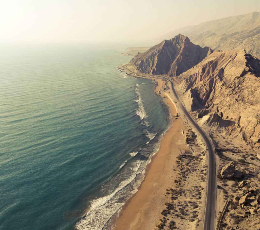 طريق ميناء خمير الساحلي – هرمزكان